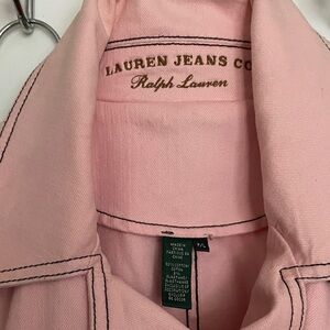 Ralph Lauren Light Pink Denim Jacket